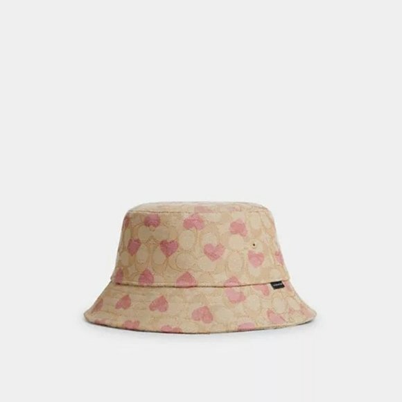 coach Signature Heart Print Bucket Hat cp354 main image 6